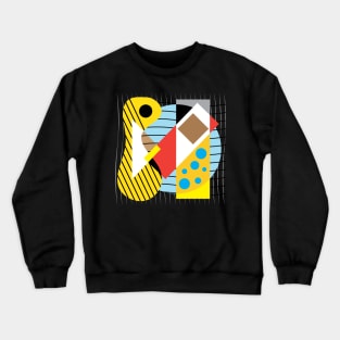 Beautiful Geometric Minimalist Abstract Crewneck Sweatshirt